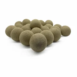 New Irislights ljusslinga Sand beige 20 bollar