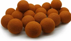 Irislights ljusslinga Terracotta 35 bollar