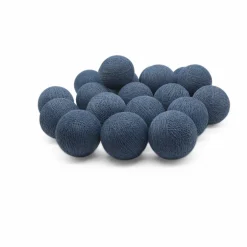 Irislights ljusslinga Vintage blue 35 bollar
