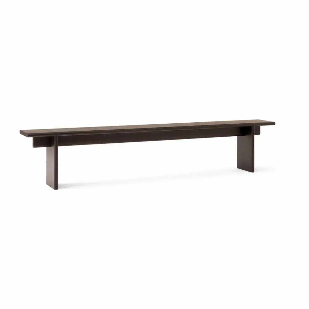 Hot &Tradition Ita OS6 bänk 230 cm Dark stained oak