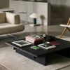 &Tradition Ita OS4 soffbord 110x110 cm Dark stained oak