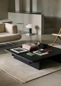 &Tradition Ita OS4 soffbord 110x110 cm Dark stained oak
