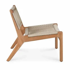 Ethnicraft Jack outdoor loungefåtölj teak Beige
