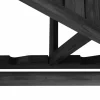 Best Ethnicraft Jack outdoor solsäng svartbetsad teak Exkl. dyna