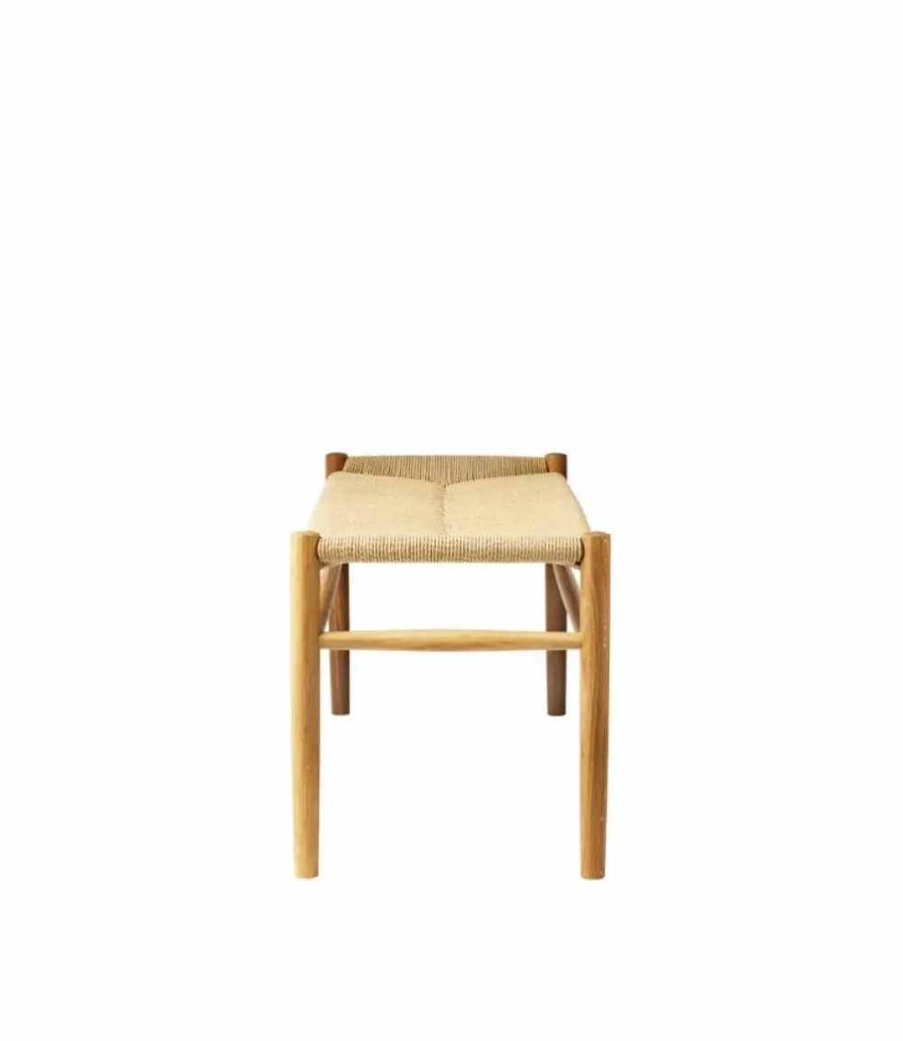 Sale FDB Møbler J83B 37x100 cm bänk Oak nature lacquered-nature