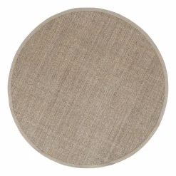 Dixie Jenny Sisal rund matta Natural grey Ø250 cm