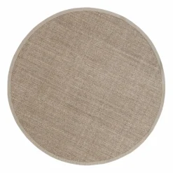 Dixie Jenny Sisal rund matta Natural grey Ø150 cm