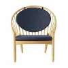 Discount FDB Møbler J166 Jørna stol Oak lacquered-dark blue