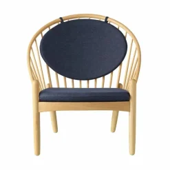 Discount FDB Møbler J166 Jørna stol Oak lacquered-dark blue