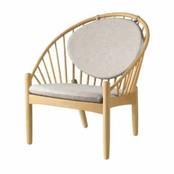 Barn FDB Møbler J166 Jørna stol Oak lacquered-light grey