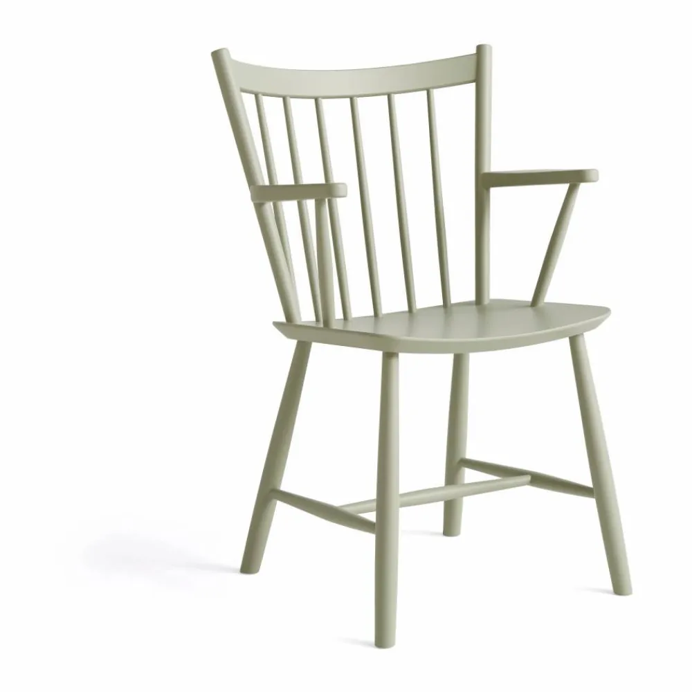 Best HAY J42 karmstol Sage lackerad bok