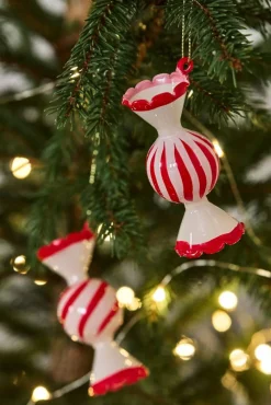 Outlet Scandi Living Jolly julgranskula 4-pack Röd