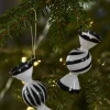 New Scandi Living Jolly julgranskula 4-pack Vit