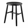 FDB Møbler J27 pall Beech black painted