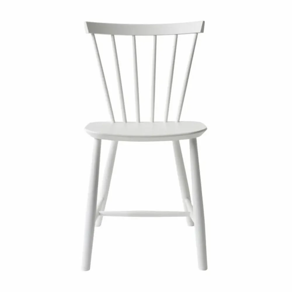 Hot FDB Møbler J46 stol Beech white painted