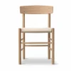 Hot Fredericia Furniture J39 stol Såpad ek-natur canvas