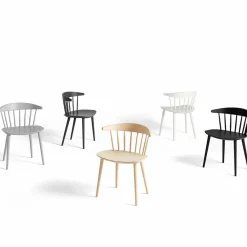 HAY J104 stol White lacquered beech