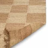 Classic Collection Jute Squares matta Natural 170x230 cm