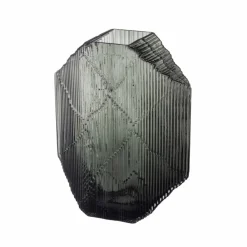 Iittala Kartta glasskulptur 33 5 cm Mörkgrå