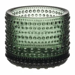 Iittala Kastehelmi ljuslykta 64 mm Tallgrön