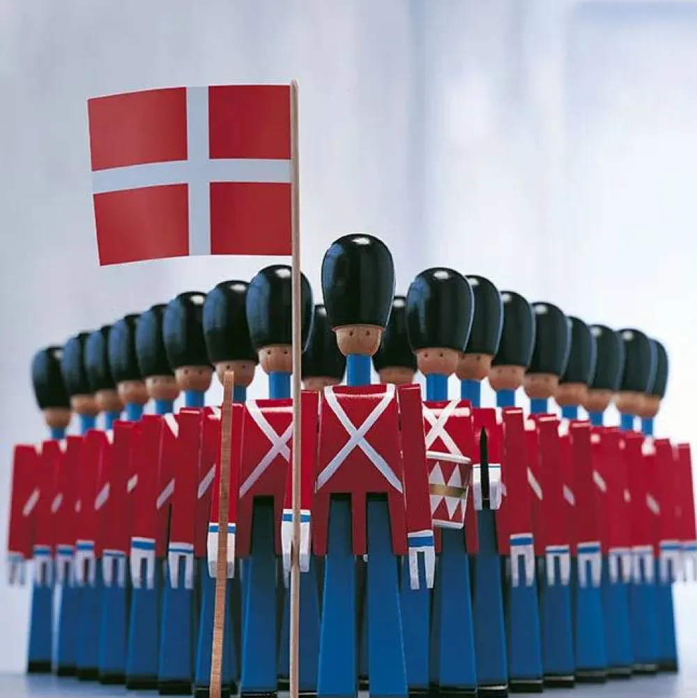 Clearance Kay Bojesen Denmark Kay Bojesen trumslagare röd-blå