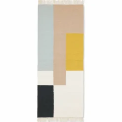 Sale Ferm Living Kelim matta 70x180 cm Squares