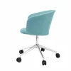 Hem Kendo Swivel kontorsstol med 5 hjul Icicle-polished aluminium