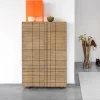 Asplund Kilt Light 137 sideboard char grey 3 dörrar