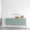 Online Asplund Kilt Light 137 sideboard dark sand 3 dörrar