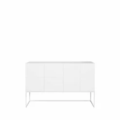 Asplund Kilt Light 137 sideboard white 3 dörrar