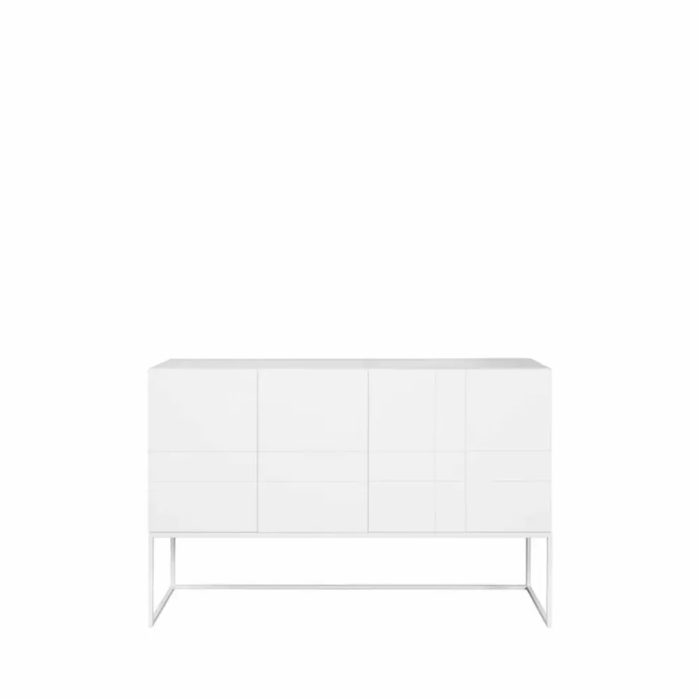 Asplund Kilt Light 137 sideboard white 3 dörrar
