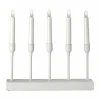 Scandi Living Kindle portabel adventsljusstake 30 cm Vit