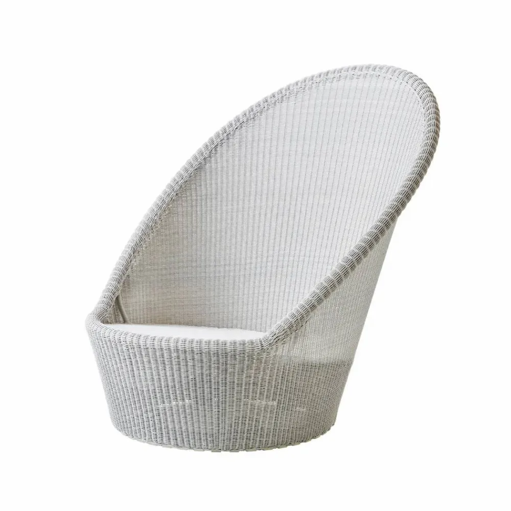 Cane-line Kingston solstol White grey