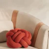 Online Design House Stockholm Knot kudde Orange red