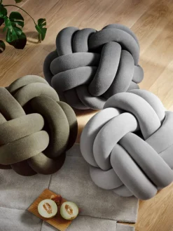 Discount Design House Stockholm Knot kudde XL Forest Green