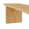 Sale Vaarnii 012 Kolmio Bench bänk Matt oljevaxad furu 176x42x45 cm