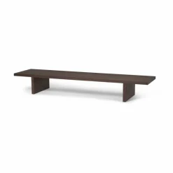 Outlet Ferm Living Kona display table sidobord Dark stained oak veneer