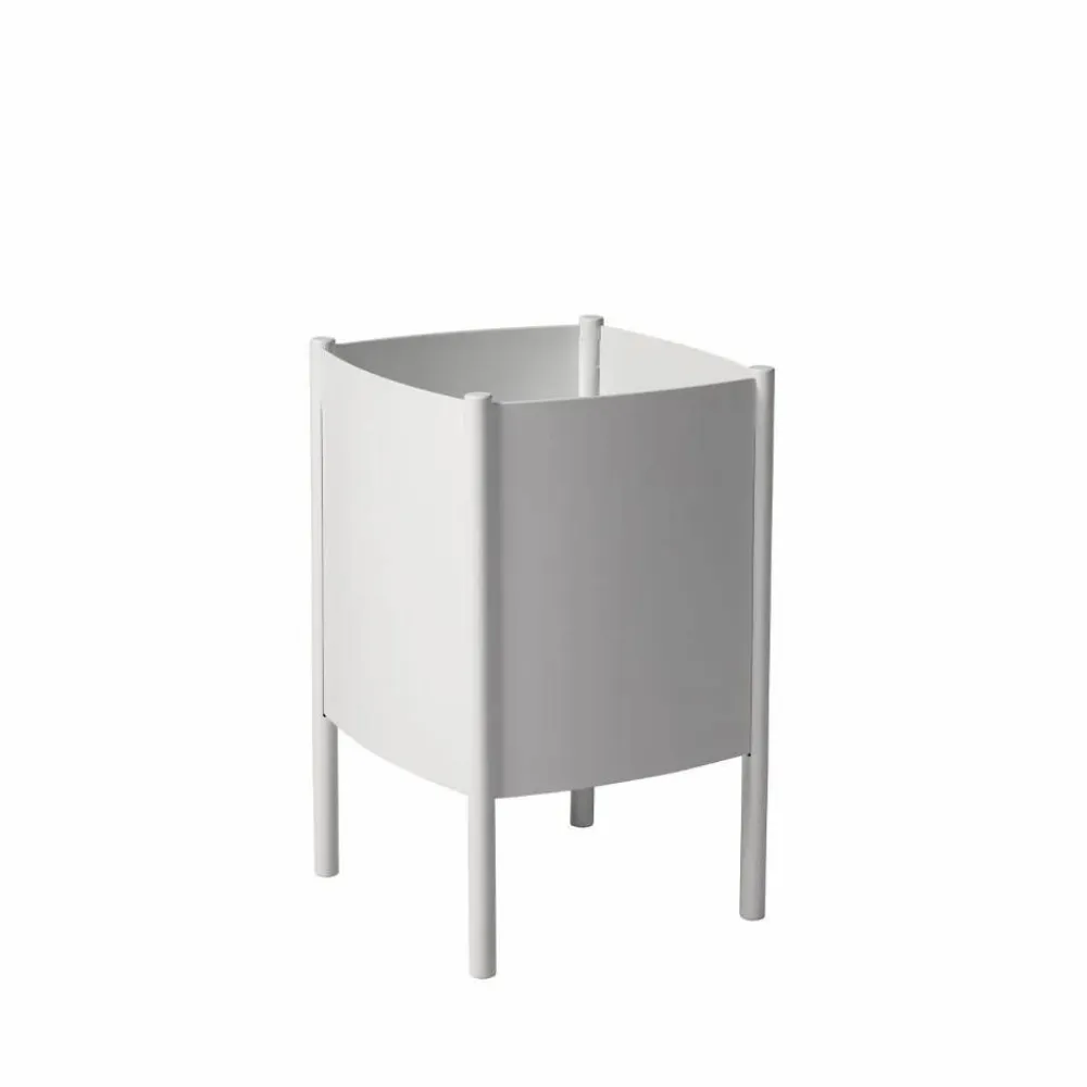 Online SMD Design Konvex Pot kruka Vit liten Ø23 cm