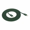 Discount Kord USB-C till USB-C laddningskabel 1 8 m Dark Green