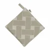 Almedahls Korg XL grytlapp 23x23 cm Natur-taupe