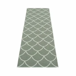 Pappelina Kotte gångmatta army/sage 70x225 cm