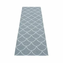 Sale Pappelina Kotte gångmatta blue fog/dove blue 70x225 cm
