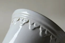 Outlet Bergs Potter Köpenhamn kruka glaserad Ø12 cm Mineral White