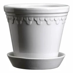 Bergs Potter Köpenhamn kruka glaserad Ø21 cm Mineral White