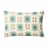 Hot Chhatwal & Jonsson Lalit kuddfodral 40x60 cm Heaven blue-khaki-aqua