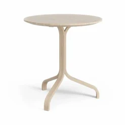 Swedese Lamino bord 49 cm vitpigmenterad ek