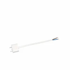 Outlet Airam Lampkontakt DCL vit med sladd 18 cm ojordad