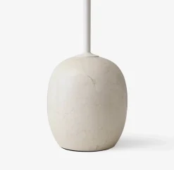 &Tradition Lato bord LN8 Lacquered oak-Crema diva marble