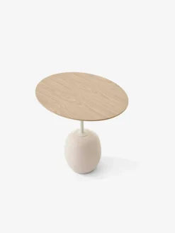 &Tradition Lato LN9 sidobord Oak-Crema diva marble