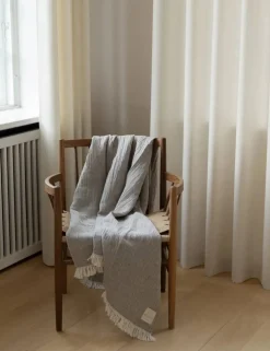 Outlet Elvang Denmark Lavender pläd 130x180 cm Brown